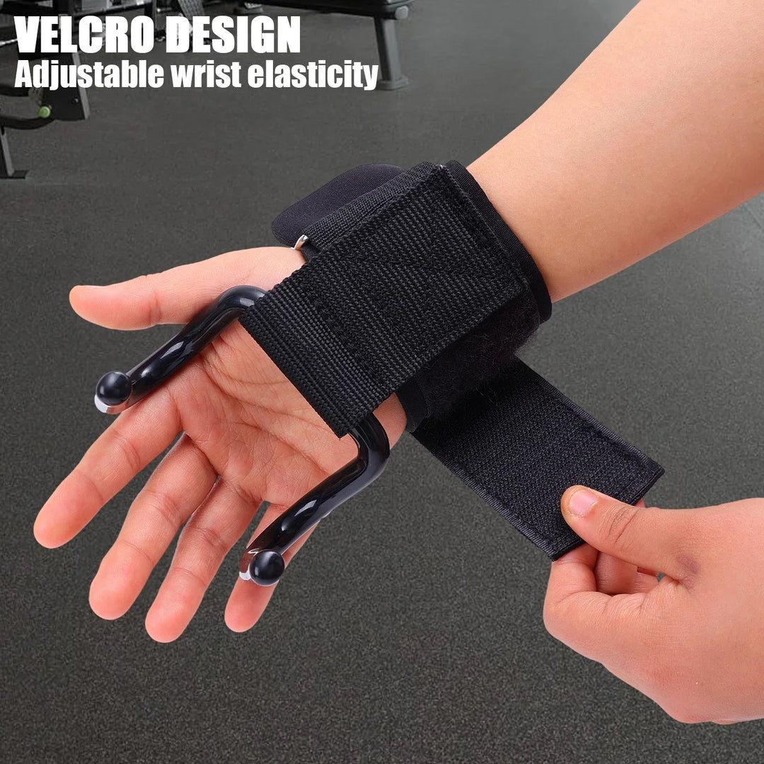 BowLift | Non-Slip Gym Support Weight Lifting Hook