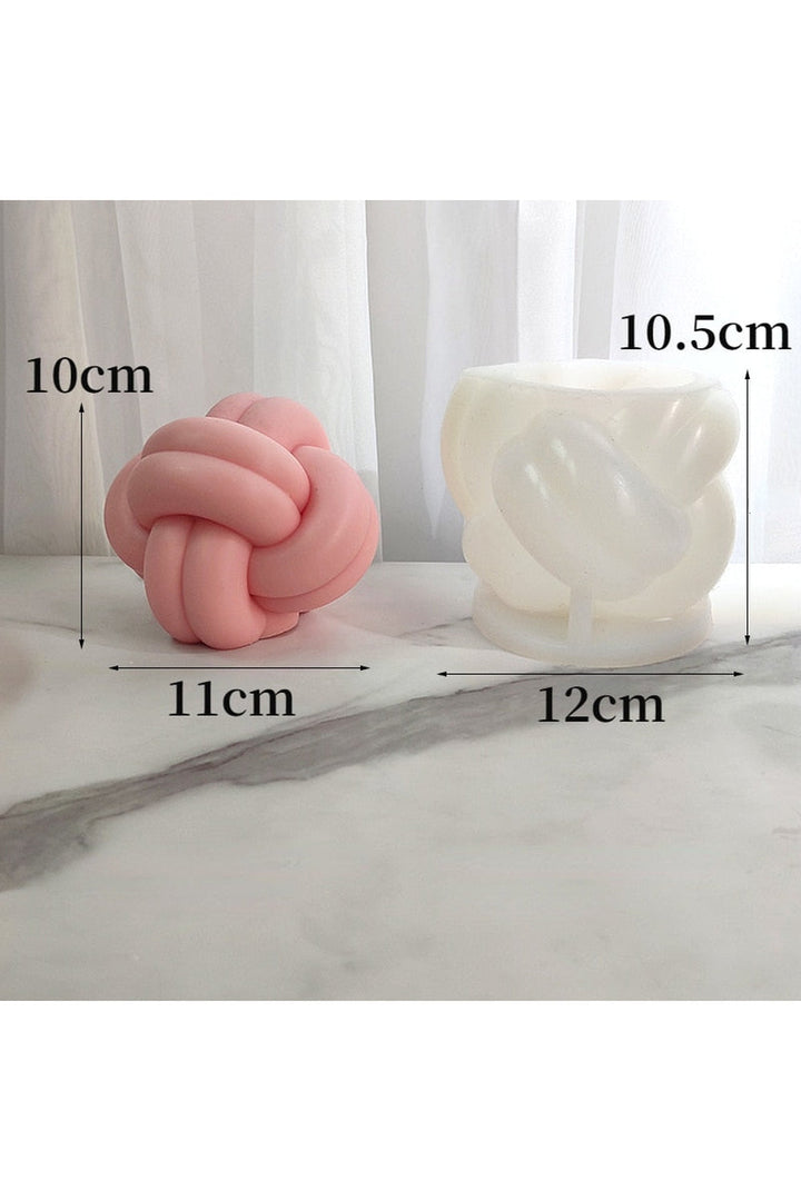 Cross knot soap mold | Bowlift