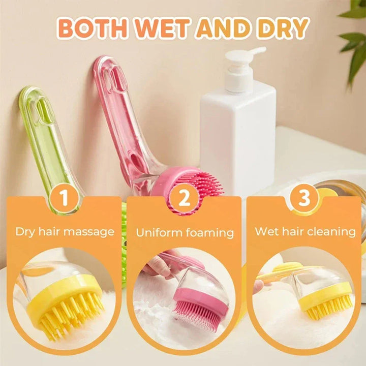 BowLift | Bubbly Cleaner Pet Bath Massage Brush