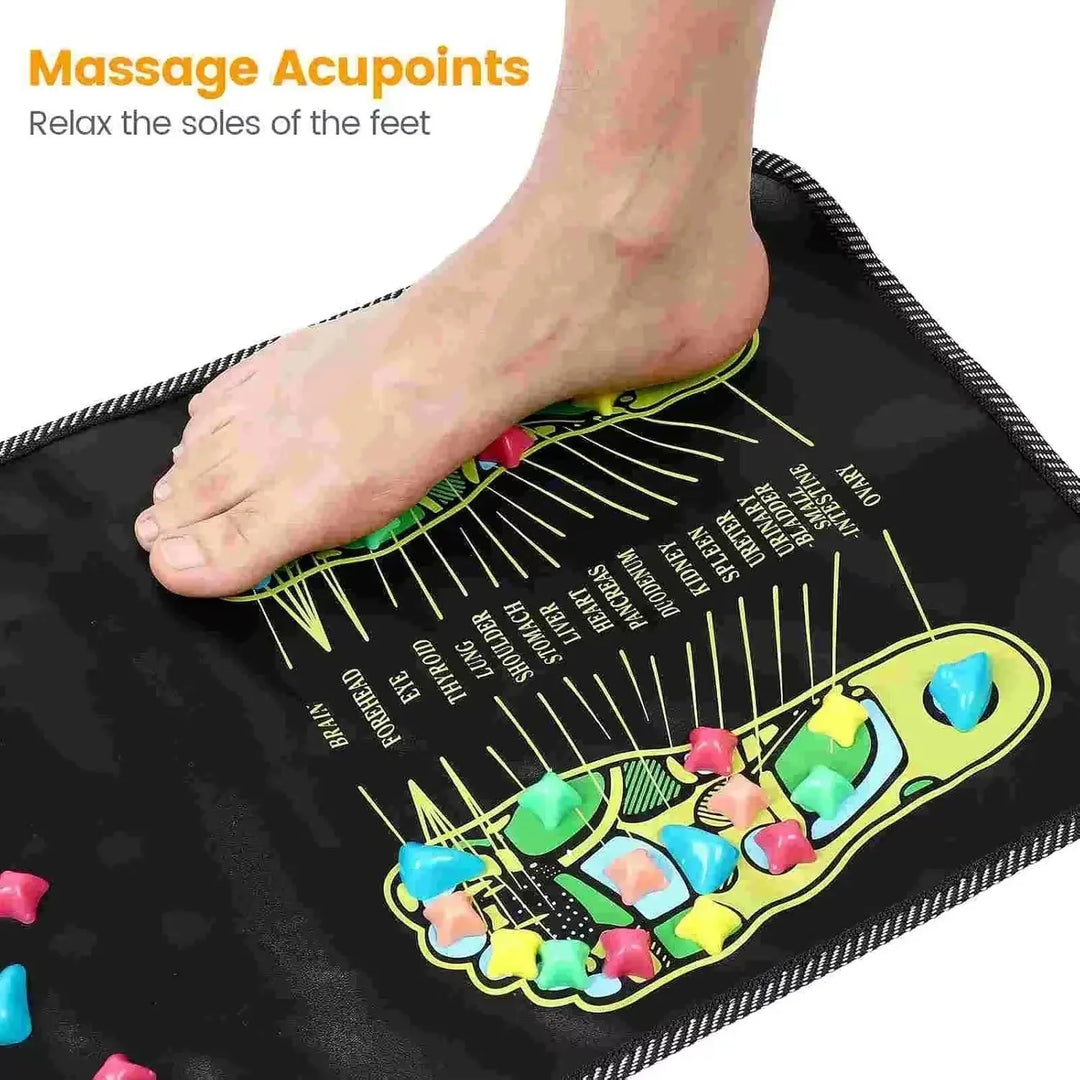 BowLift | Multi-Point Reflexology Stress Relief Foot Massage Mat