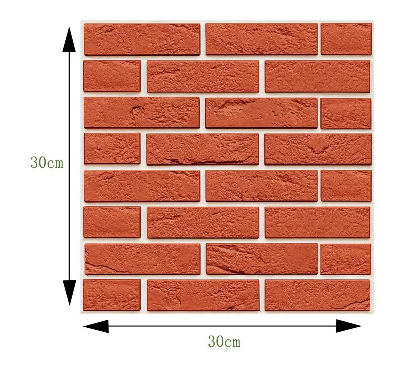 BowLift | 3D Wall Brick Pattern Decal