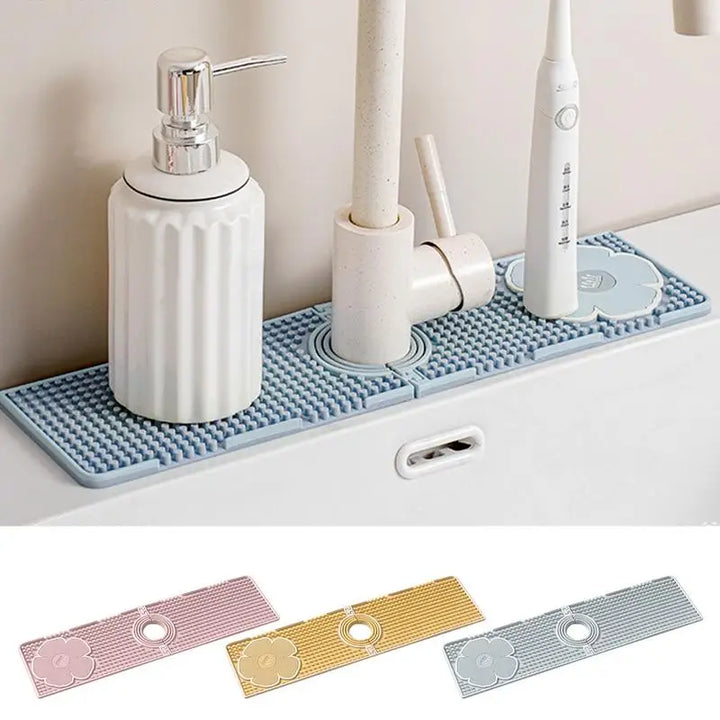 BowLift | Anti-Splash Faucet Double-Sided Countertop Protection Mat
