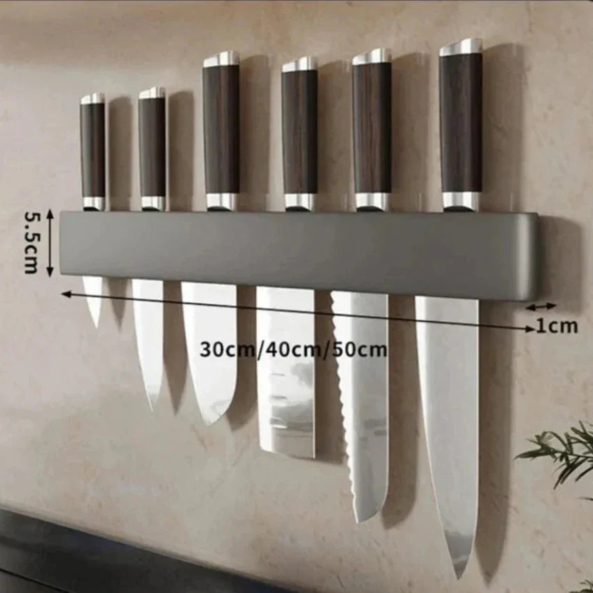 BowLift | Knife holder - Knifey - Stainless steel - Multi-function shelf