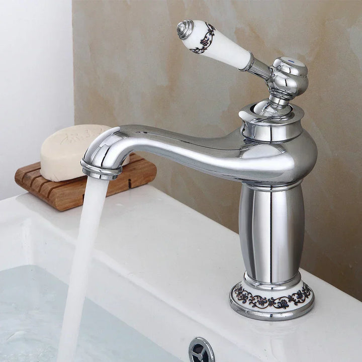 BowLift | Vintage Luxe Bathroom Faucet for Elegant Interiors