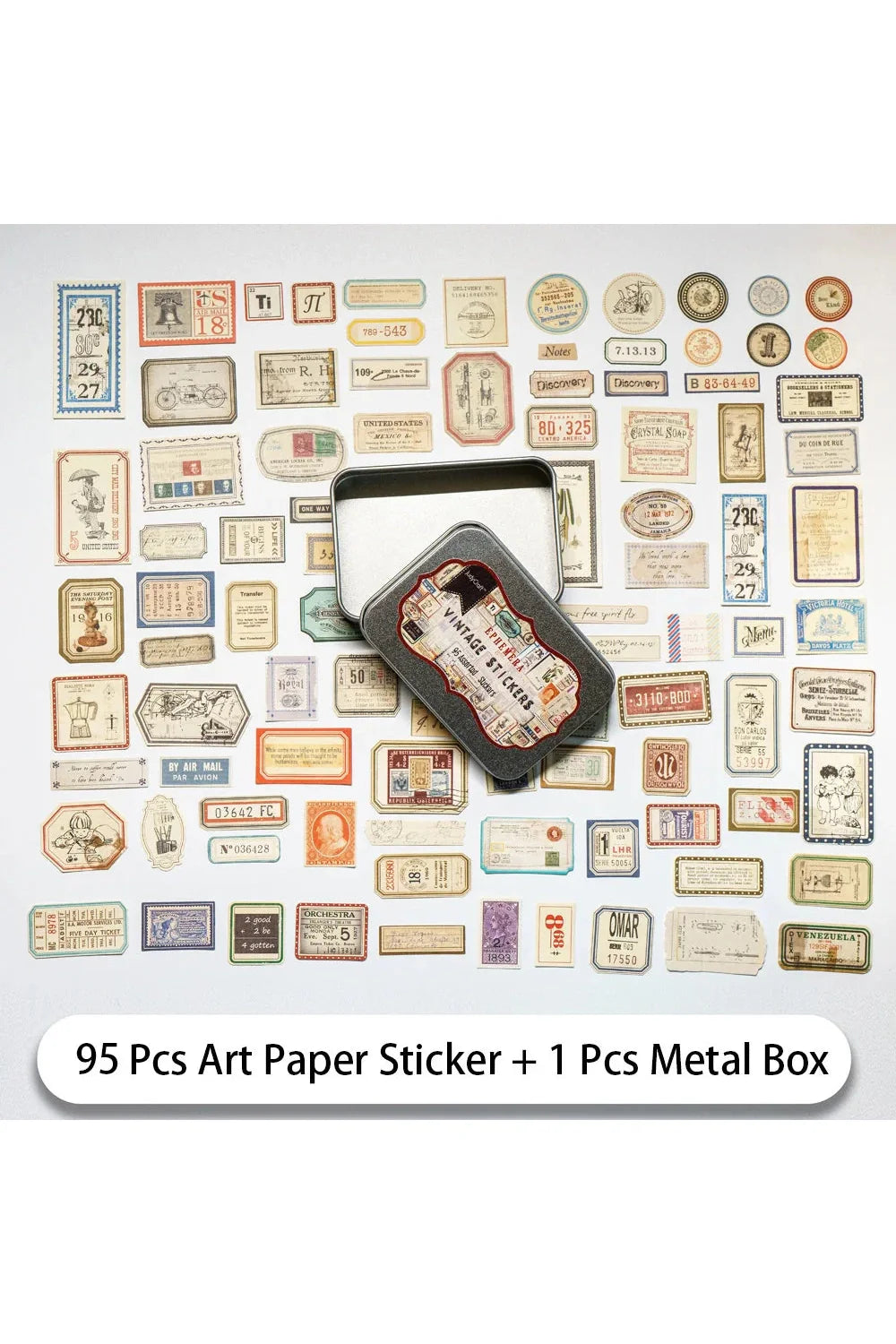 Ephemera Scrapbooking Stickers | Bowlift