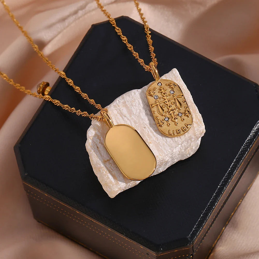 BowLift | Dainty Zodiac Tarot Inspired Necklace