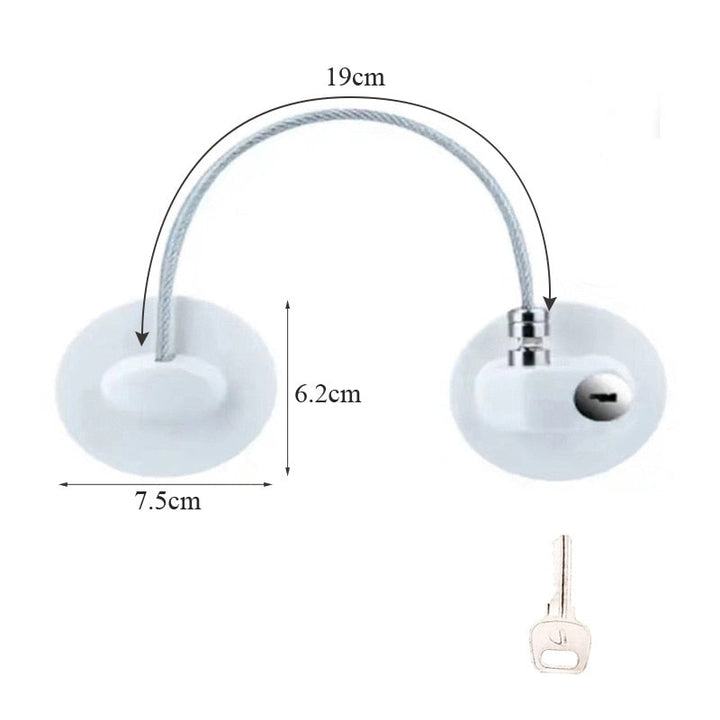 Safe Baby Secure Door Cabinet Lock | Bowlift