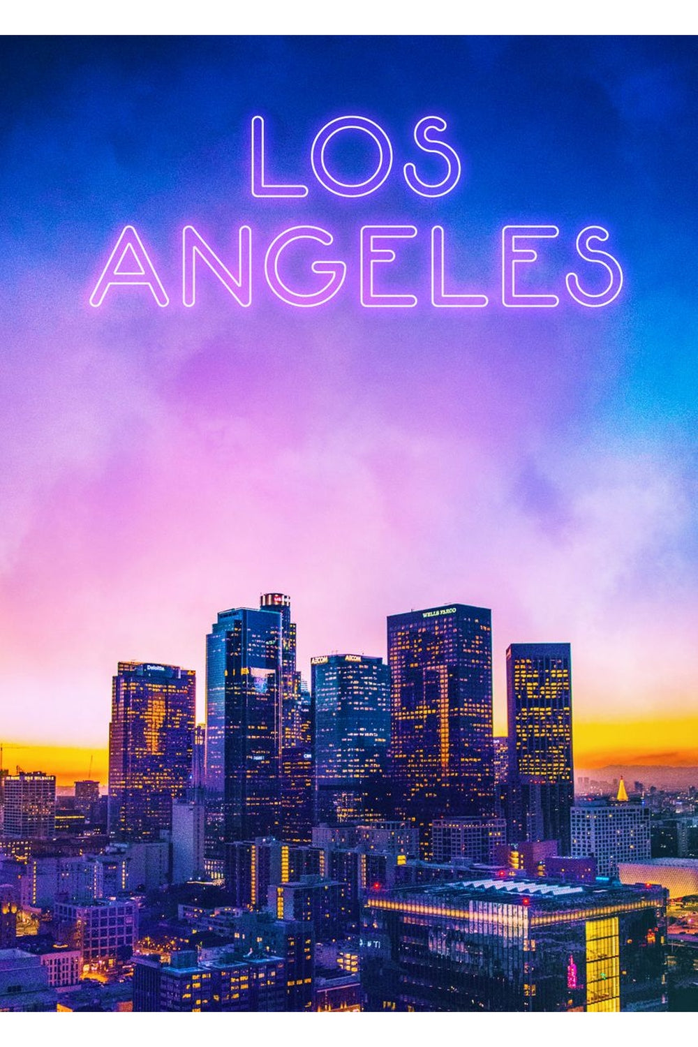 Neon Lights Poster | Bowlift