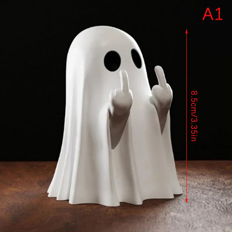 Sweet Not So Scary Ghost Home Decor Figurines | Bowlift