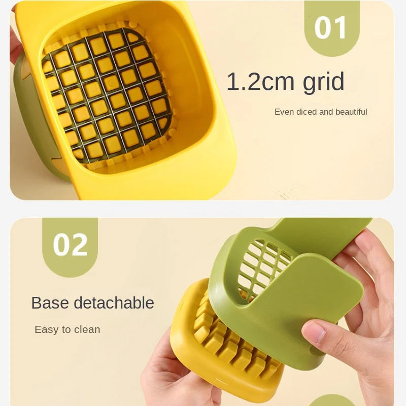 ChopMaster – Multifunctional Vegetable Cutter & French Fry Cutter with Hand Pressure Mechanism | Bowlift