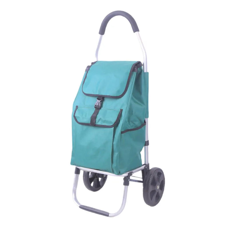 BowLift | Foldable Aluminium Shopping Trolley – CarryEase