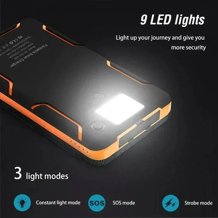BowLift | Solar Energy Emergency Powerbank 20,000mAh – Reliable Power during Power Outages