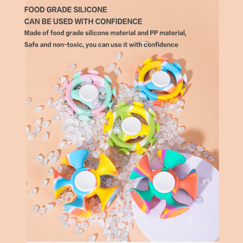 BowLift | Anti-stress Silicone Colorful Hand Spinner