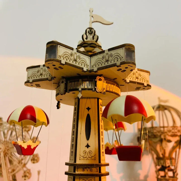 BowLift | Wooden 3D Puzzle DIY Carnival Tower Kit
