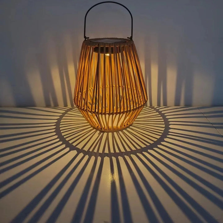 Solar Woven Lantern Bowlift