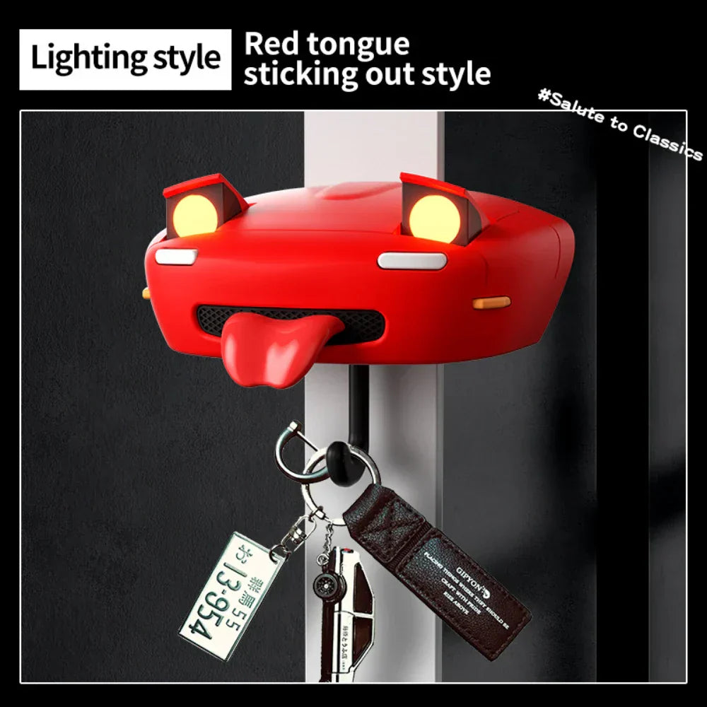 BowLift | AutoKey AE86 | Retro key holder with flip-up headlights | For car enthusiasts