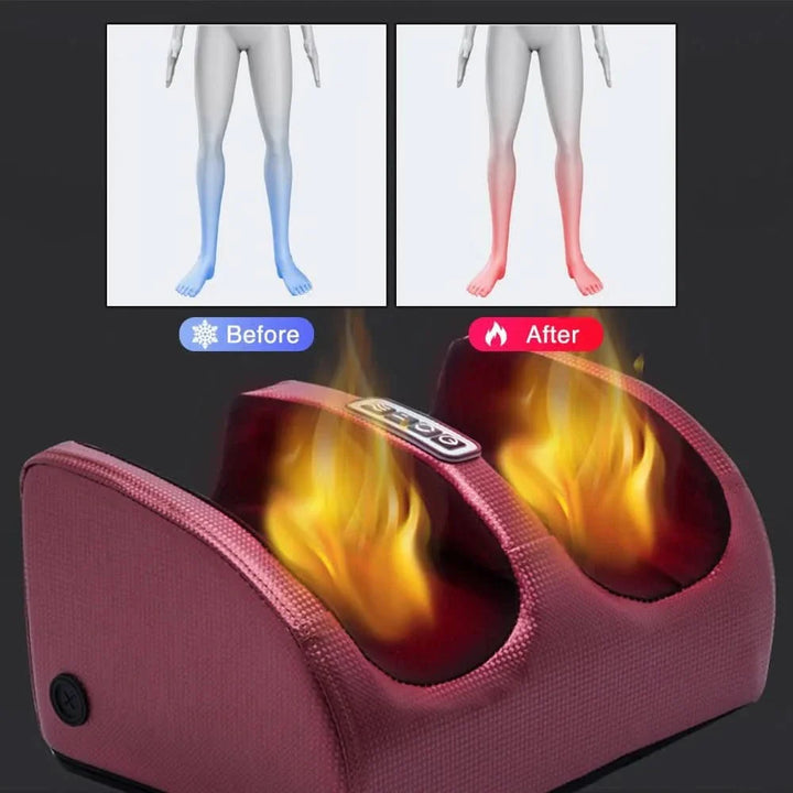 BowLift | Luxury Shiatsu foot massager with heat function | 12 3D massage balls & timer