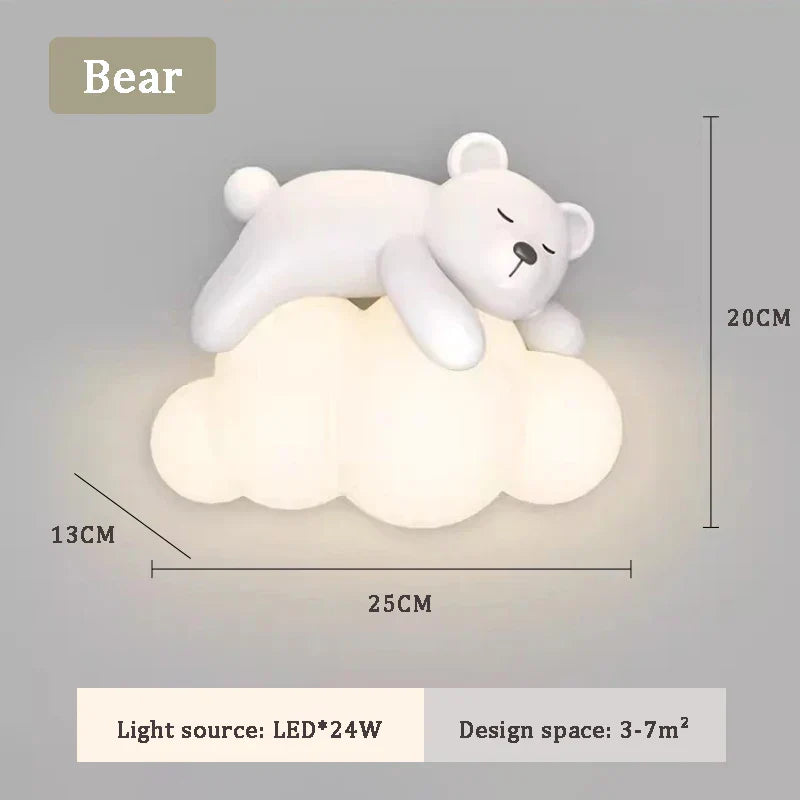 PandaGlow Lamp - Cute LED Wall Light for Children Bowlift