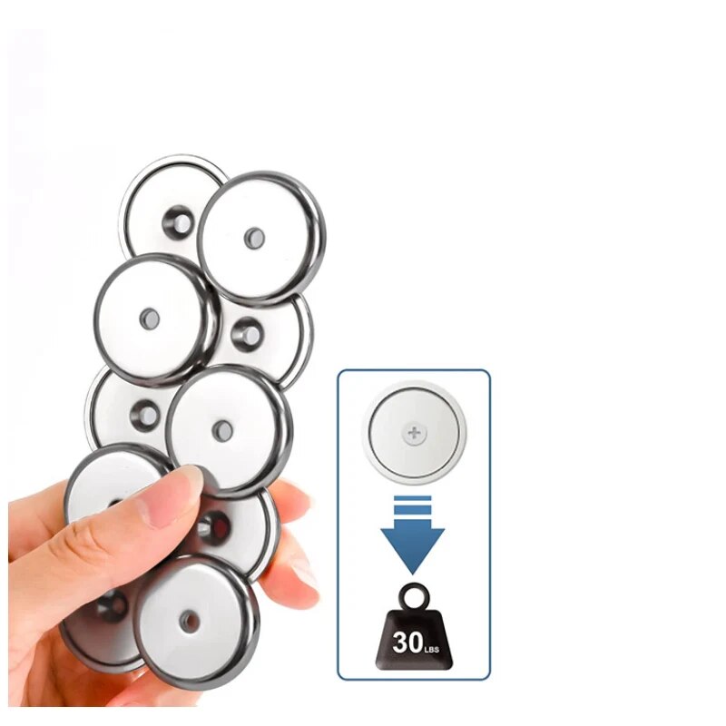 BowLift | Strong Hold Round Base Mountable Magnet