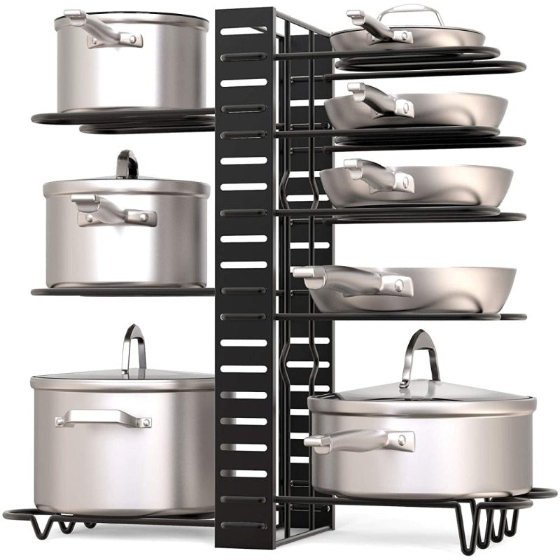 BowLift | SpaceFlex Adjustable Pan Holder & Lid Holder | Organization & Flexibility in the Kitchen