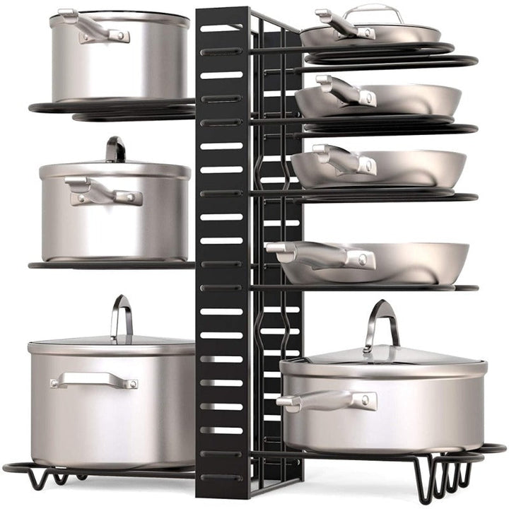 BowLift | SpaceFlex Adjustable Pan Holder & Lid Holder | Organization & Flexibility in the Kitchen