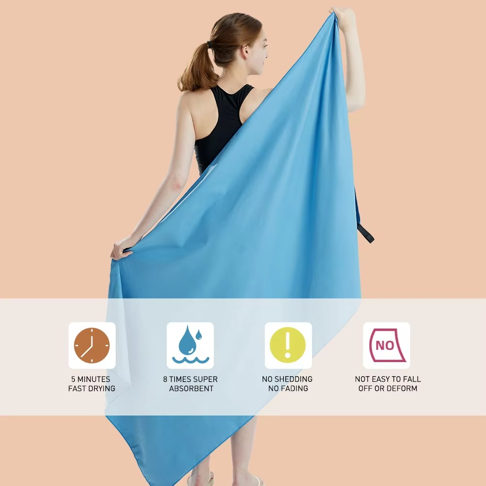 BowLift | Quick-Dry Microfiber Towel for Travel, Sports, Gym, Beach & Yoga