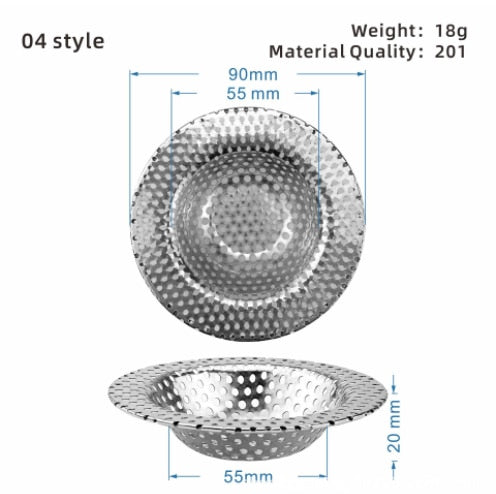 BowLift | Stainless Steel Sink Drain Catch All Strainer