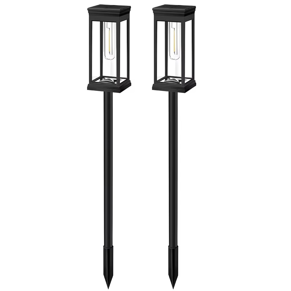 BowLift | Solar Glow Garden Path Lights – 2 Piece Set