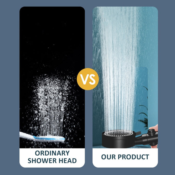 BowLift | Adjustable Multi Mode High-Pressure Shower Head