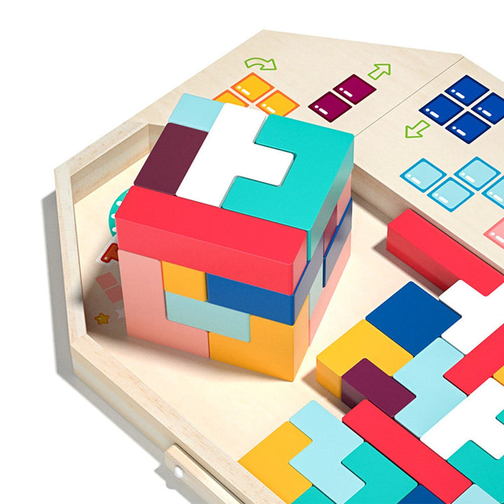 BowLift | 3D Wooden Creative Educational Puzzle