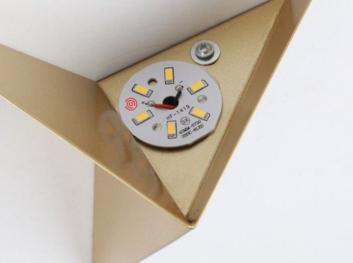 BowLift | Triangular Wall Lamp – Minimalist Design