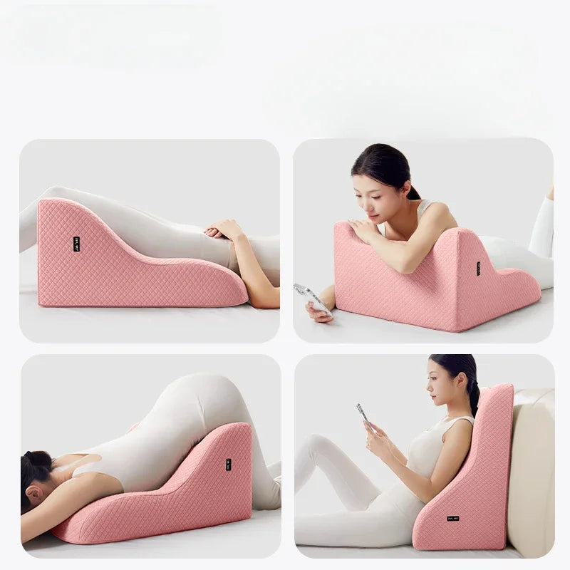 BowLift | Multi-Angle Spine Support Memory Foam Ergonomic Pillow