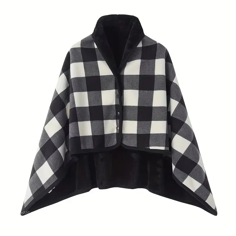 BowLift | CozyWrap Scarf | Wearable Blanket | Soft Flannel | Ideal for Office & Home