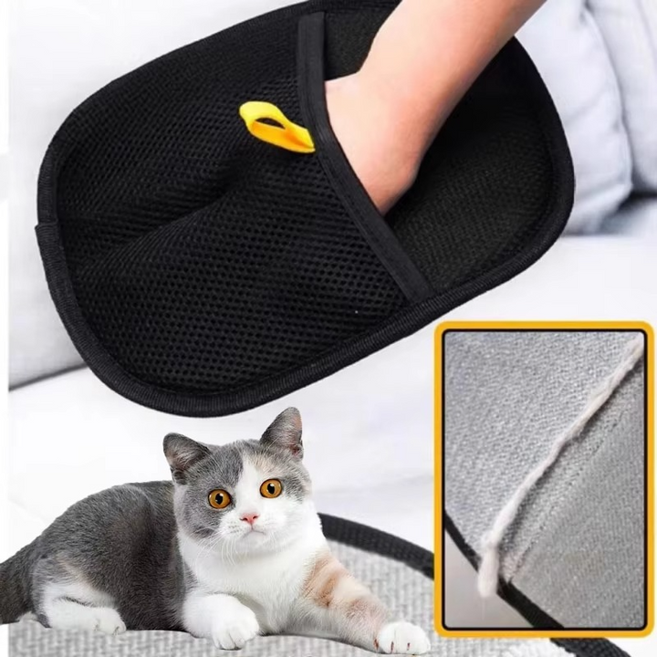 BowLift | Pet Hair Removal Gloves for Dogs and Cats, Electrostatic Fur Remover for Carpets, Sofas, and Upholstery