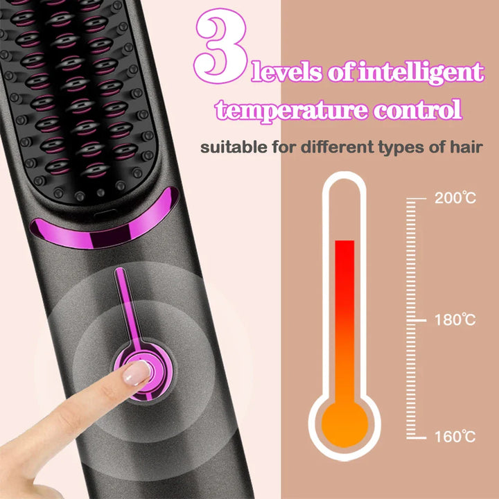 BowLift | Wireless Hair Straightener Comb