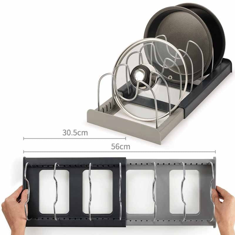 KitchenMaster Organizer - Solution for Cluttered Cabinets Bowlift