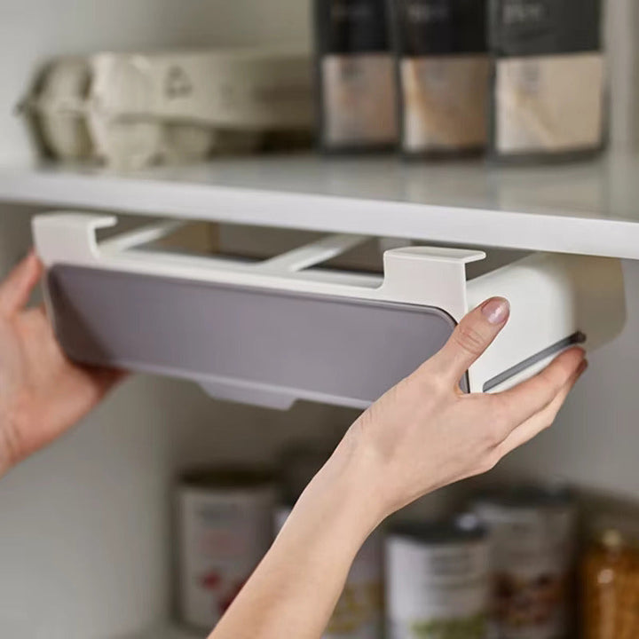 Adhesive Herb Organizer – Sleek Kitchen Storage Solution Bowlift