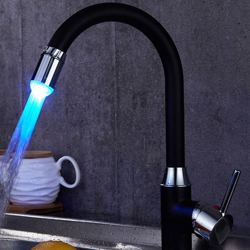 Colorful Faucet LED - AquaGlow | Bowlift