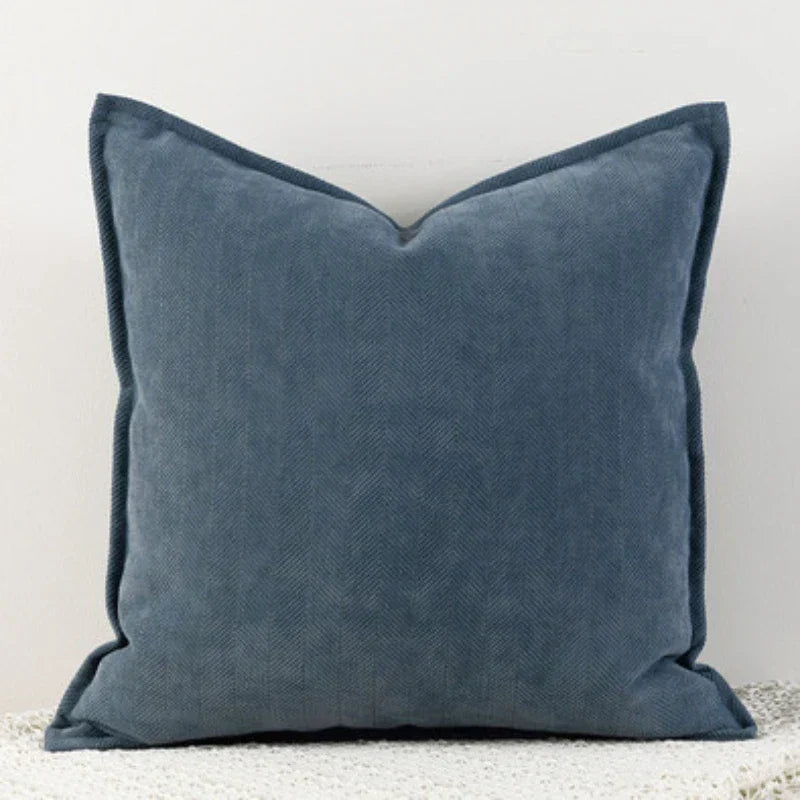 Simple Chenille Pillow Cover for Living Room & Bedroom Decoration – Soft Pillowcase for Modern Home | Bowlift