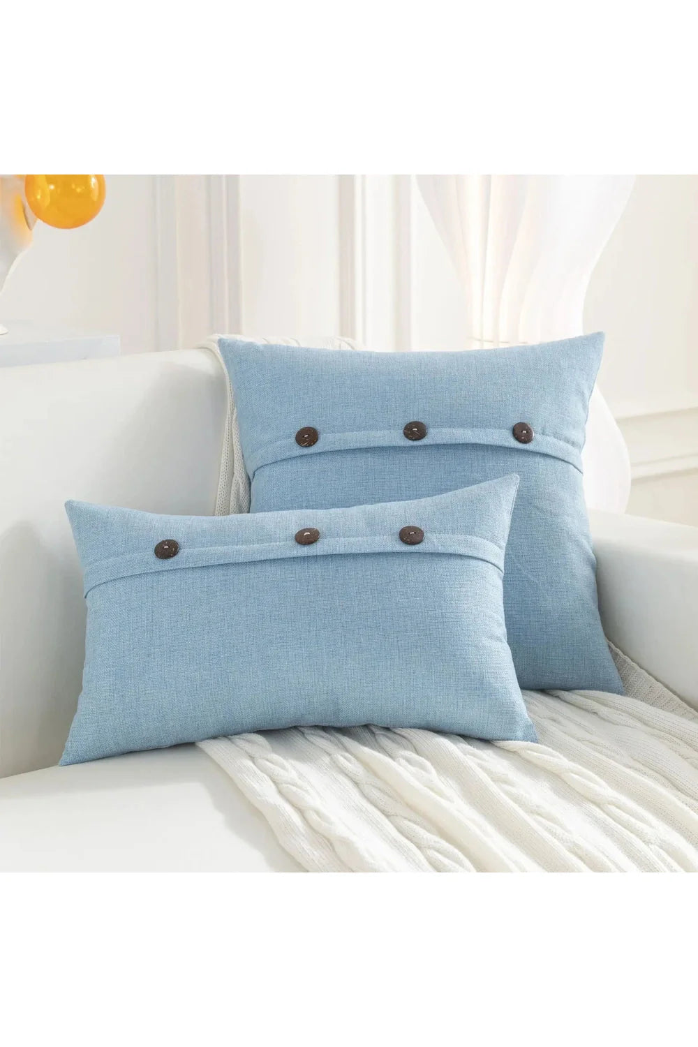 Nordic Button Pillowcase | Bowlift