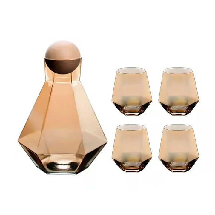 Diamond Drinkware 5-Piece Set Bowlift
