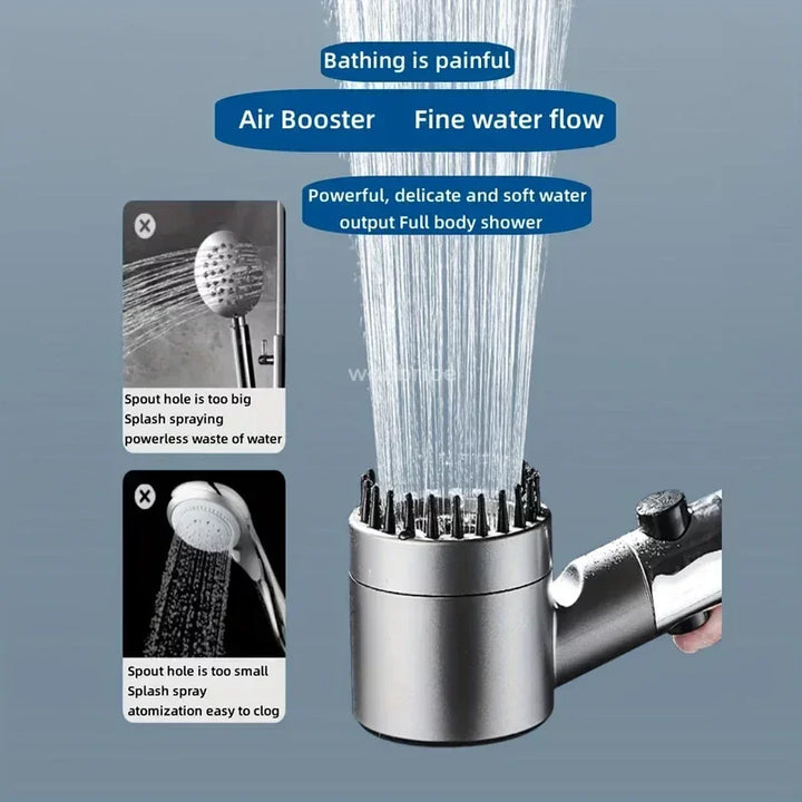 BowLift | HydroBlast Shower Massager