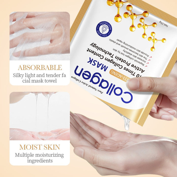 BowLift | 10 pieces collagen face mask