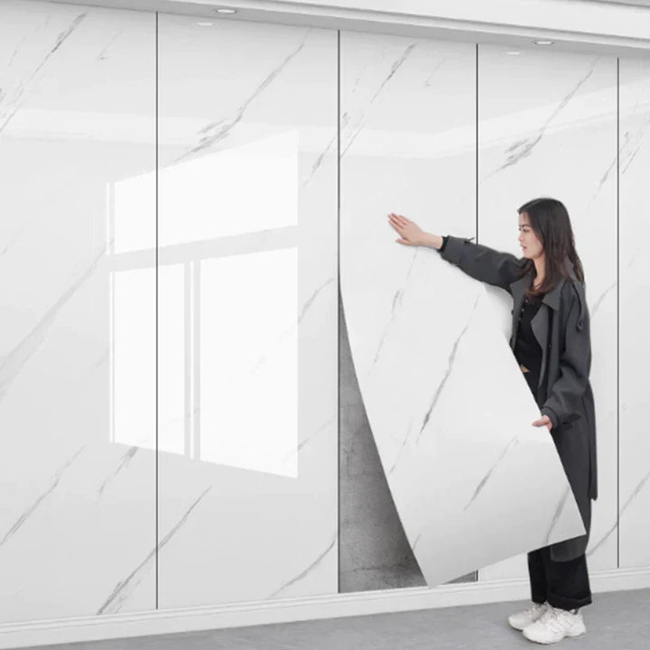 MarbleDream – Luxurious Self-Adhesive Marble Wallpaper with Foam Texture Bowlift