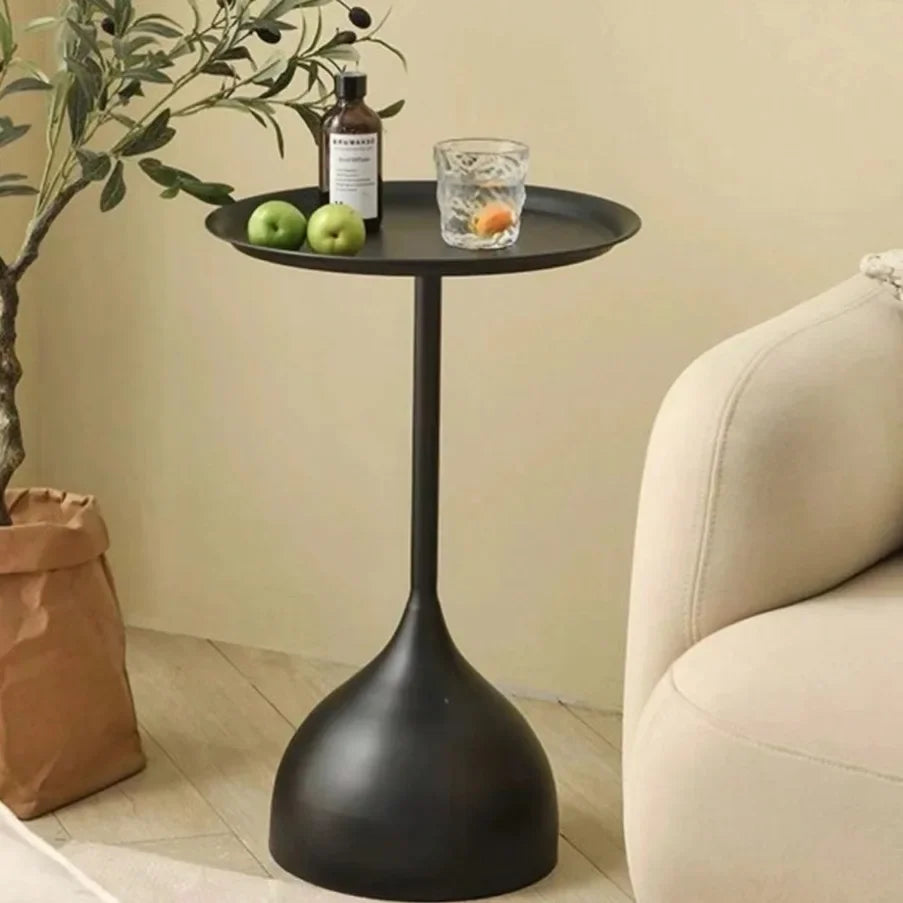 BowLift | Scandinavian Round Side Table of Metal