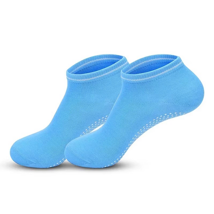 BowLift | Women Anti Slip Cotton Yoga Socks for Trampoline and Sports