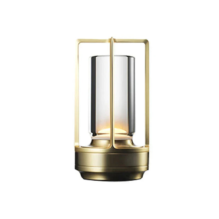Wireless Rechargeable Table Lamp Made of Crystal, Portable LED Light for Living Room & Balcony | Bowlift