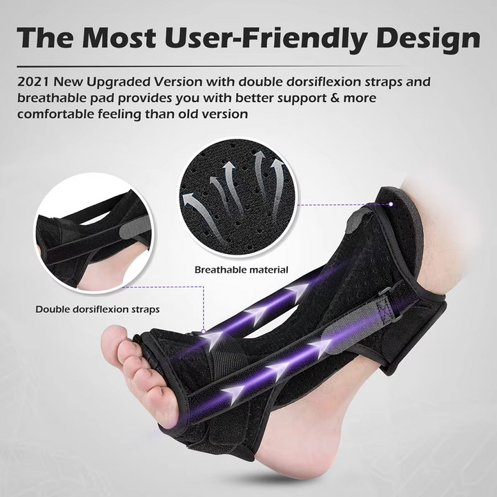 BowLift | Adjustable Plantar Fasciitis and Achilles Tendonitis Night Splint