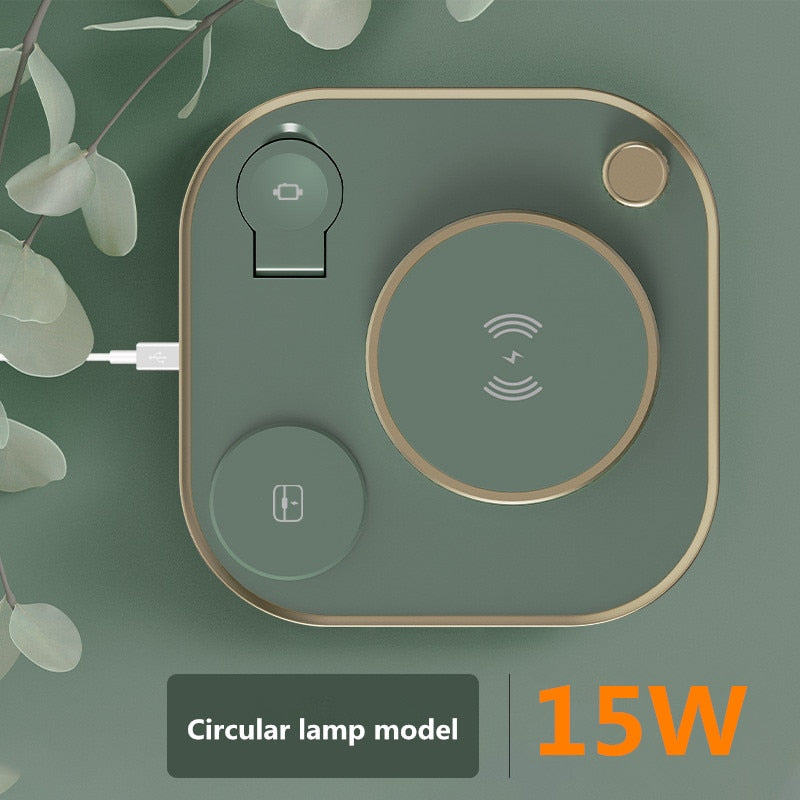 BowLift | Glow Wireless Charger Station LED Desk Lamp