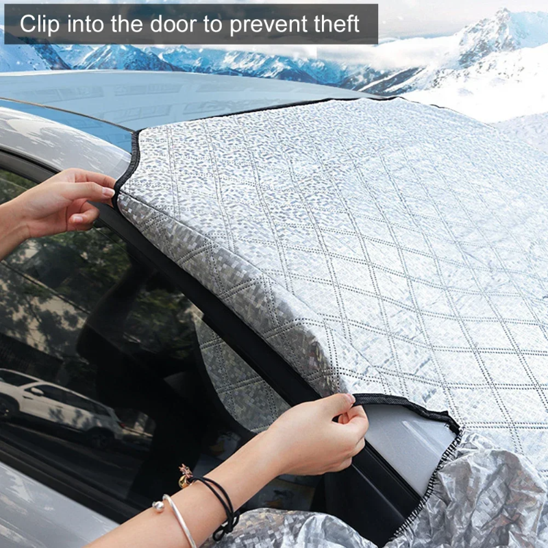 AllWeather Shield – Magnetic Windshield Cover for Car, Anti-Frost & UV | Bowlift